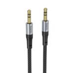 HOCO UPA23 AUX Καλώδιο Audio Cable Μαύρο 1m