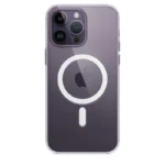 Θήκη iPhone 14 Pro Max Σκληρή Ημιδιάφανη με MagSafe - Matte Black