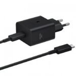 Φορτιστής Samsung με Θύρα USB-C και Καλώδιο USB-C - USB-C 45W Μαύρος (EP-T4511X)