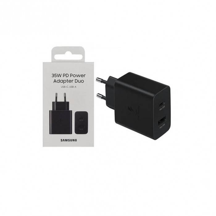 CHG-EP-TA220NBE Φορτιστής Samsung Χωρίς Καλώδιο 35W Power Delivery Μαύρος (EP-TA220NBE) - Image 1